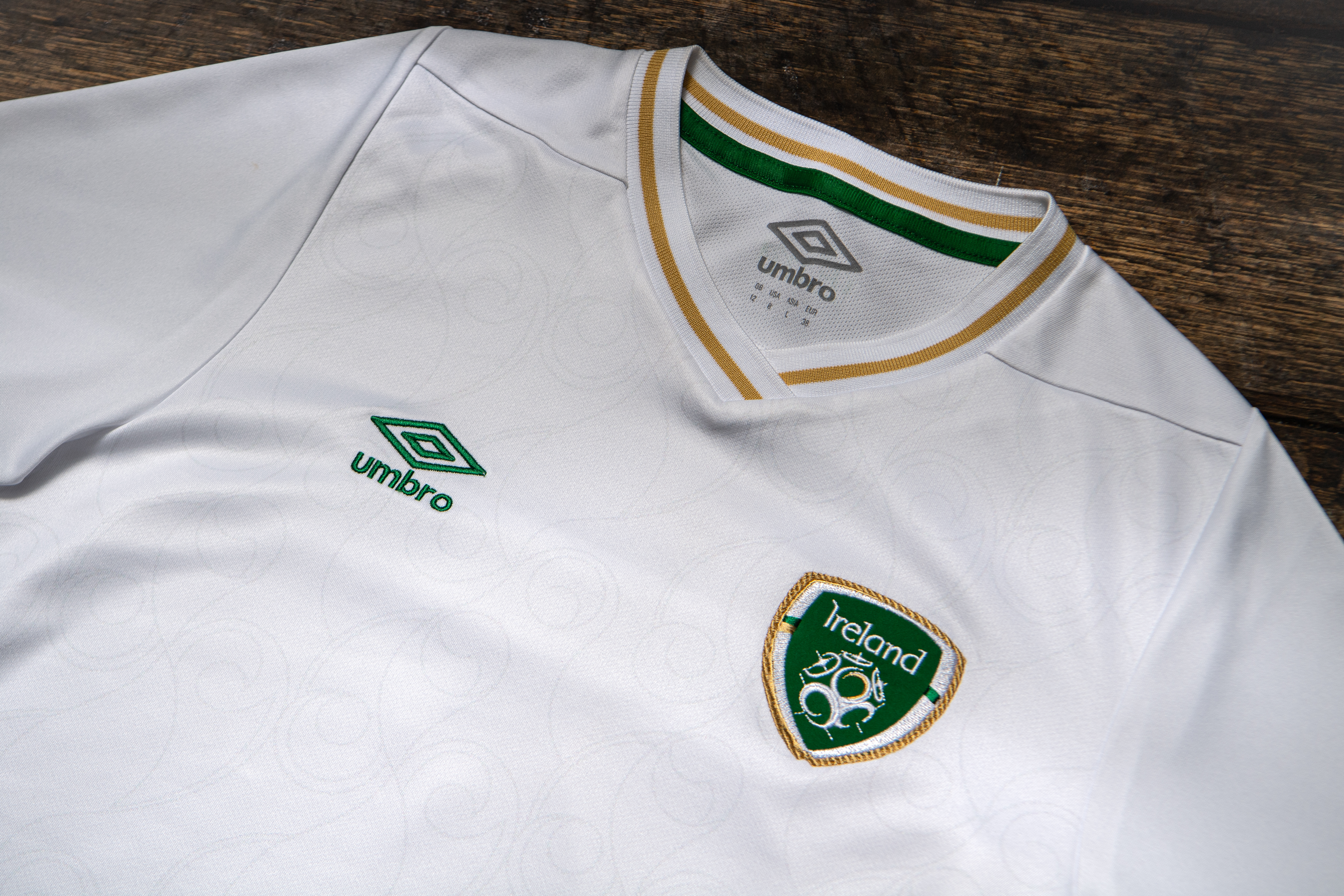 Umbro Irland Training Shirt 20/21 grün Ireland Fußballtrikot Fan Jersey S-3XL 