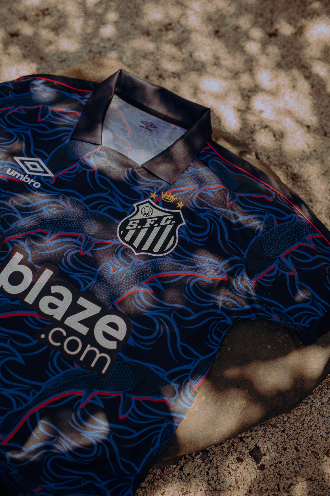 Santos FC 23/24 - Third Kit - Flat lay