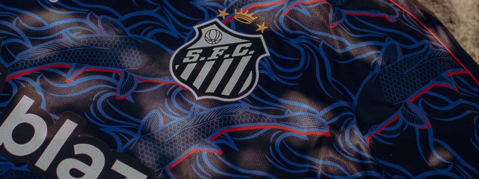 Santos FC 23/24 - Third Kit - Flat lay