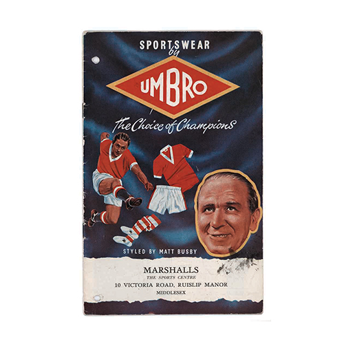 umbro-1950s-brochure-cover-image