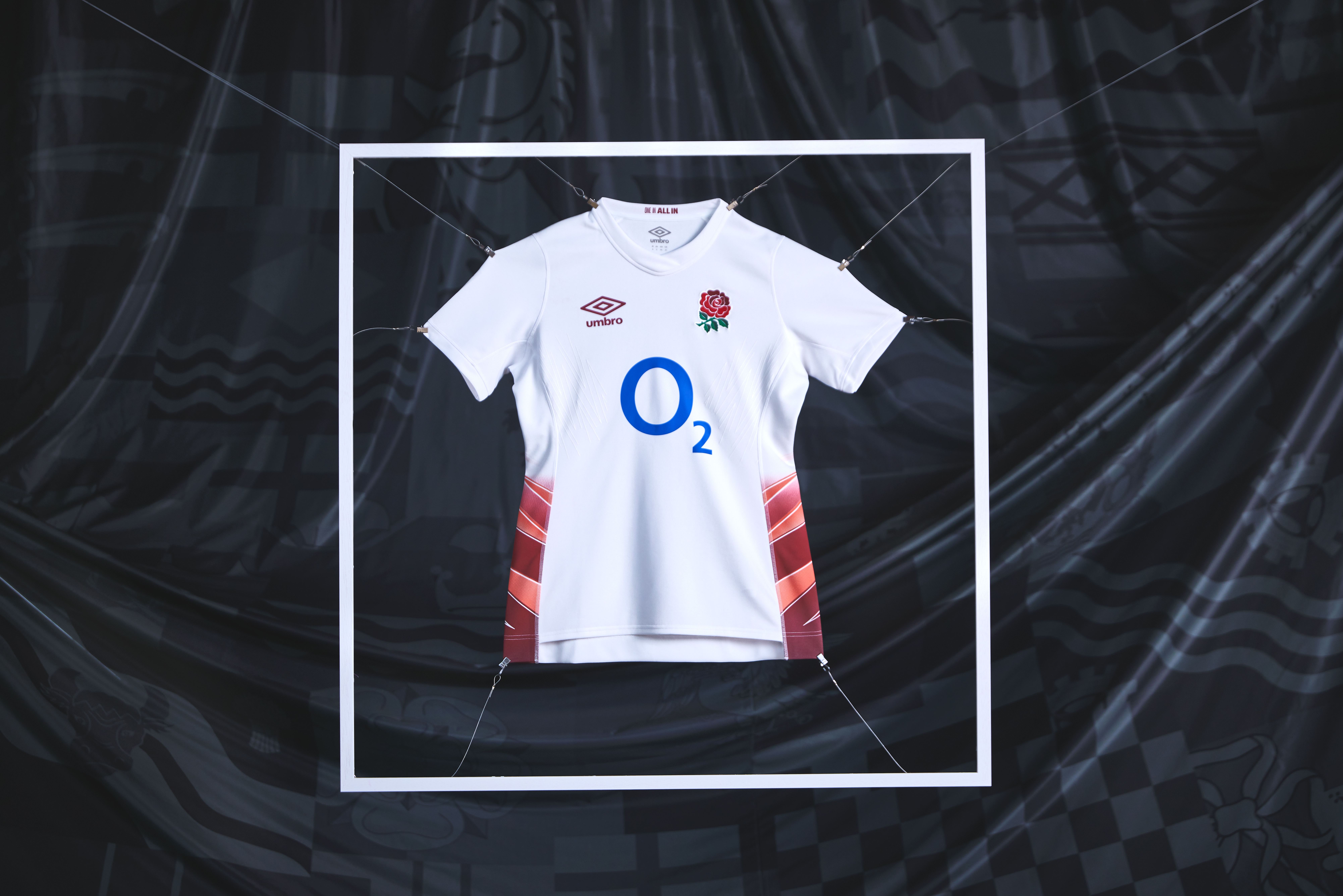 umbro-england-red-roses-23-24-home-kit-hanging-up