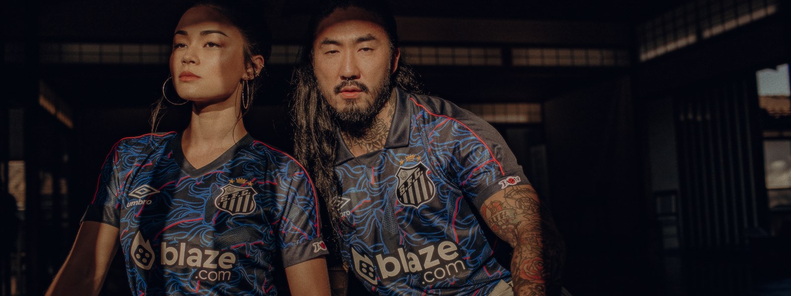 Santos FC 23/24 - Third Kit - Model group shot